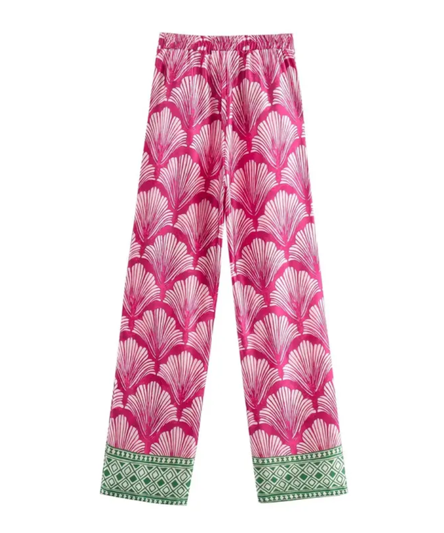 Kesha Bohemian Wide-Legged Pants ANJE REBEL